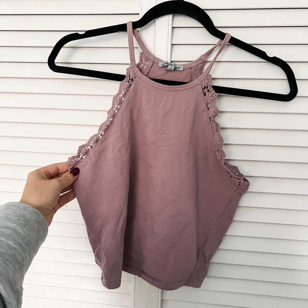Charlotte Russe | Scalloped Tank